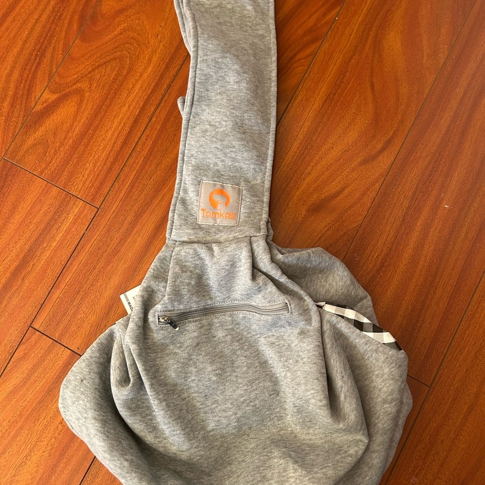 Gray Pet Sling Carrier